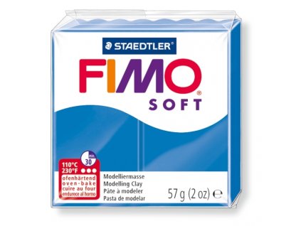 11441 fimo soft polymerova hmota 57g modra 37