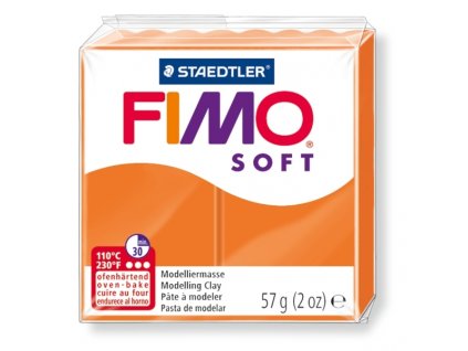 11450 fimo soft polymerova hmota 57g oranzova 42