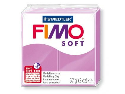 11468 fimo soft polymerova hmota 57g svetle fialova 62