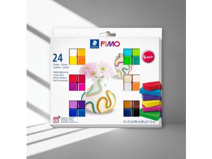 Fimo Soft sada Basic 24 x 25 g