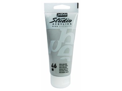 11828 akrylova barva pebeo studio acrylic 100 ml 046 seda