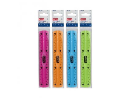 11969 5 pravitko 15 cm easy flexible ohybaci pravitko do pouzdra