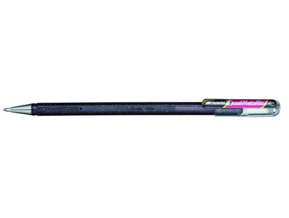 13679 5 pentel hybrid dual metallic k110 zlaty metalicky