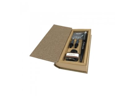 13952 4 kaligraficky set online kniha cerne pero