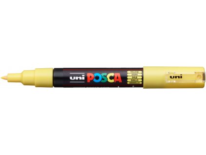 UNI POSCA PC 1MC yellow. (2)