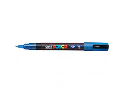 UNI POSCA PC 3M Dark Blue Sparkling (2)