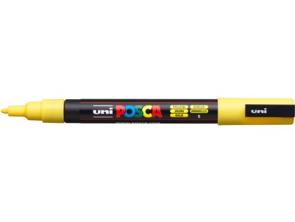 UNI POSCA PC 3M yellow. (2)