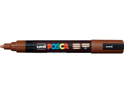 UNI POSCA PC 5M brown. (2)