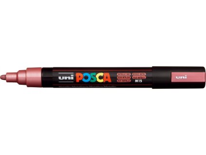 UNI POSCA PC 5M red met.