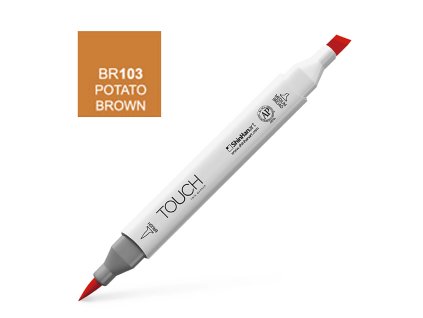 15131 4 designersky fix touch brush 103 potato brown