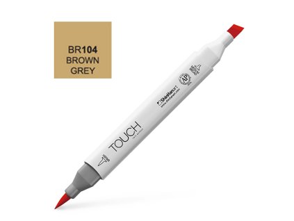 15134 4 designersky fix touch brush 104 brown grey