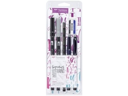 15332 5 tombow kaligraficka sada beginner lettering set tls beg 09432