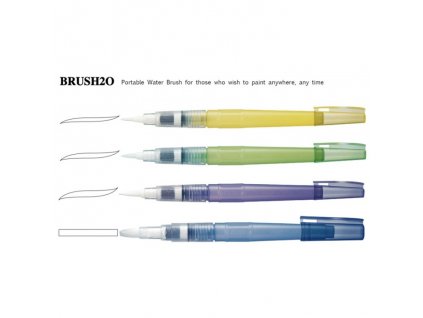 15455 vodni stetec kuretake brush2o broad plochy