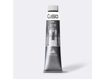 Olejová barva Maimeri Classico oil 200 ml - 018 Běloba titanová