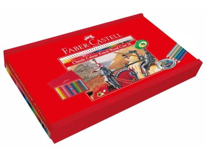 34149 pastelky faber castell eco 115837 drevena kazeta 36 barev orezavatko