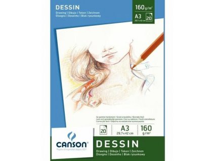 34428 canson dessin a3 kreslici blok