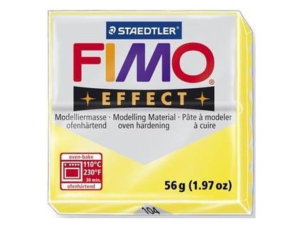 35373 fimo effect polymerova hmota 56g transparentni zluta 104
