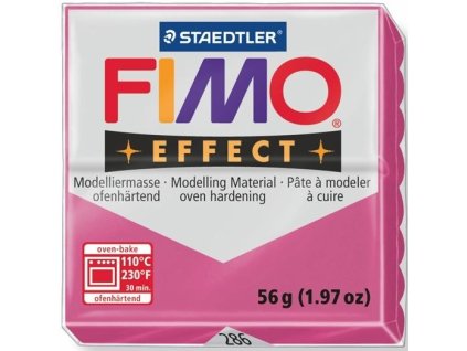 35406 fimo effect polymerova hmota 56g metalicka rubin 286