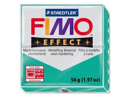 35436 fimo effect polymerova hmota 56g transparentni zelena 504