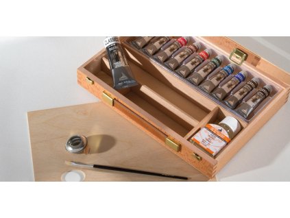 maimeri wooden oil box 0399068