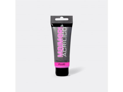 Akrylová barva Maimeri Acrilico 75 ml - FLUO růžová