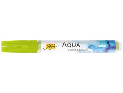 Akvarelový fix Aqua Paint Marker Solo Goya - žluto zelená DOPRODEJ