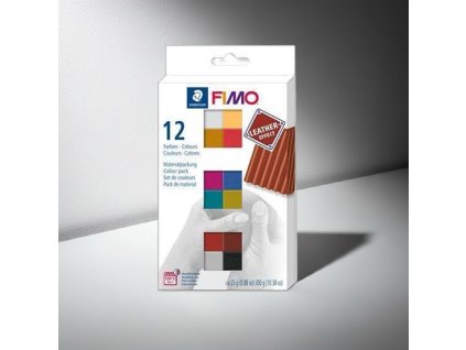 FIMO® Leather Effect, sada 12 barev po 25 g
