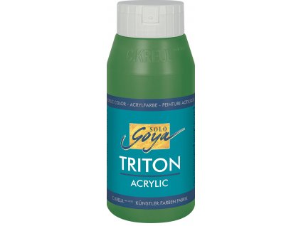 Akrylová barva SOLO GOYA Triton 750ml zelená listová