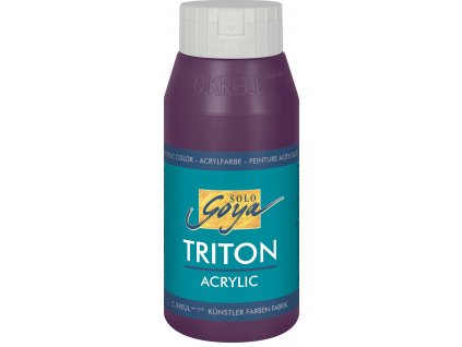 Akrylová barva SOLO GOYA Triton 750ml fialová lilek