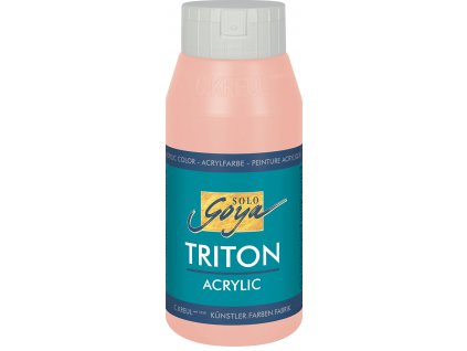 Akrylová barva SOLO GOYA Triton 750ml růžová portrétová