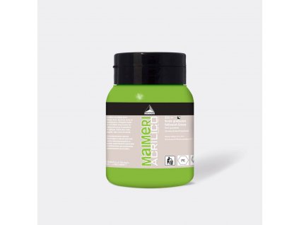 Akrylová barva Maimeri Acrilico 500ml - Yellowish Green