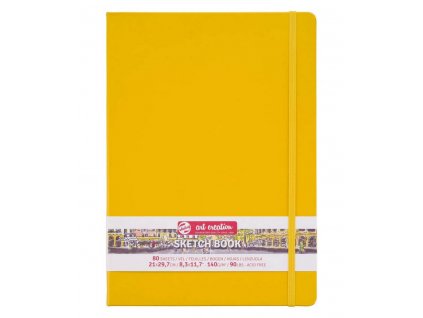 art creation book A4 yellow