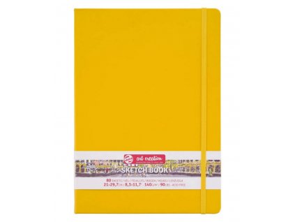 art creation book A4 yellow