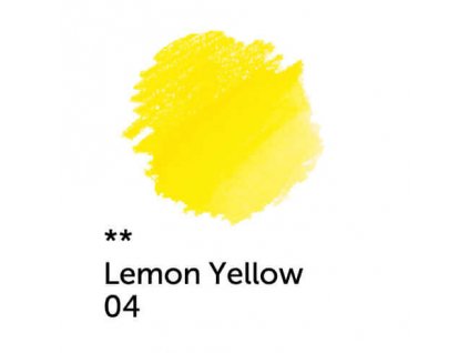 white nights akvarelova pastelka 04 lemon yellow