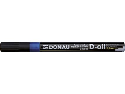 Donau D-Oil lakový popisovač 2,2 mm modrý