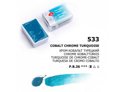 533 Cobalt Chrome Turquoise