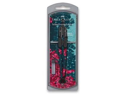 Kružítko Faber-Castell Quick Set Compass Girls