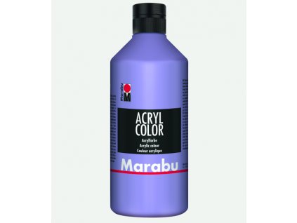 Akrylová barva Marabu Acryl Color 500 ml - levandulová 007