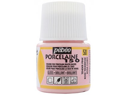 024050 pebeo porcelaine 150 45 ml 50 tender pink