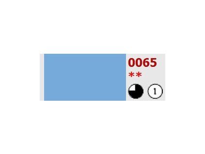Olejová barva Umton 60 ml - 065 Královská modř tmavá
