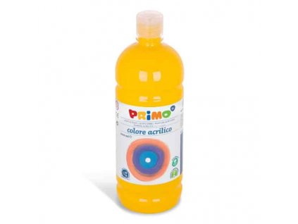 Akrylová barva PRIMO, 1000ml, žlutá