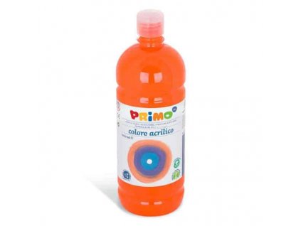 Akrylová barva PRIMO, 1000ml, oranžová