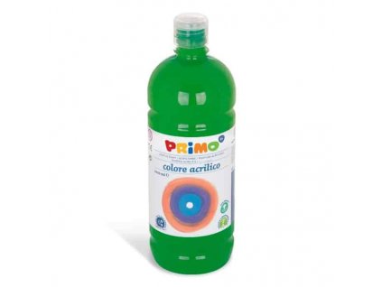 Akrylová barva PRIMO, 1000ml, tm. zelená
