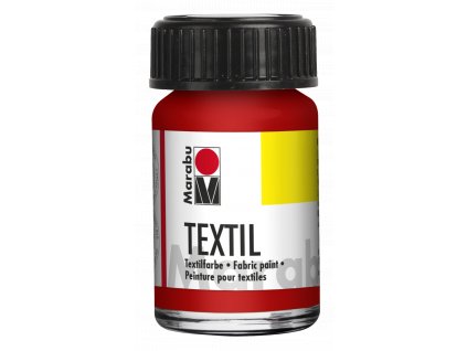 Barva na textil Marabu Textil 15 ml -červená 232