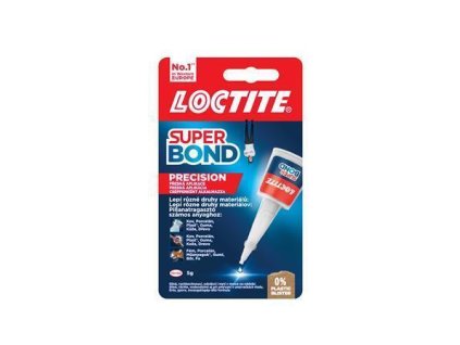 Vteřinové lepidlo "Loctite Super Bond Precision", 5g, HENKEL 2733066/304060