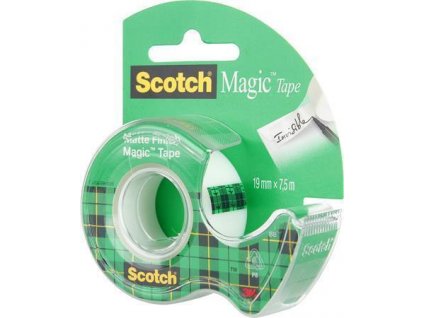 Lepicí páska 3M SCOTCH Magic Tape 810 19 mm x 7,5 m s odvíječem