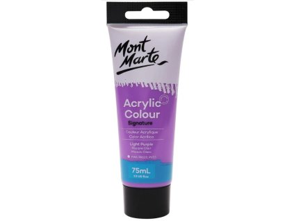 72615 mont marte akrylova barva 75ml sv fialova light purple tuba