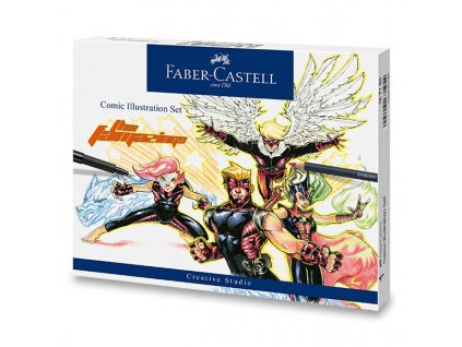 Faber Castell Comic Illustration Set kreslířská sada pro komiksové kreslíře