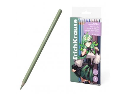 Brilantní pastelky ErichKrause Manga 12 barev