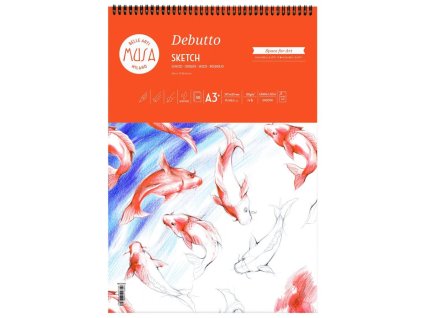 Musa Debutto Sketch blok papírů A3